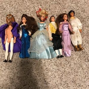 Vintage Mini Barbie Disney set